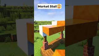 Minecraft Market Stall😲 Worlds Smallest Violin shorts minecraft [upl. by Yemane]