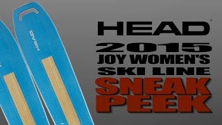 2015 HEAD Joy Womens Ski Line [upl. by Alithea]