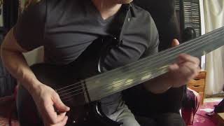 Fountainhead plays Gary Moore  Still Got The Blues on fretless guitar [upl. by Alleirbag]