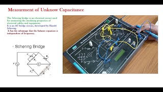 Schering Bridge  DrRaheem Ahmed  Engineering Physics  Capacitance bridge method [upl. by Wohlen]