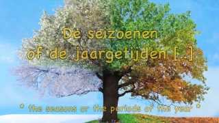 Learn Dutch months and seasons  words and sentences  Dutch lesson  Maanden en seizoenen [upl. by Lled144]