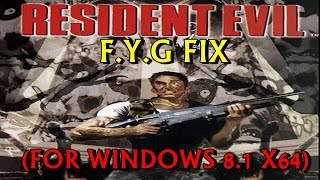 Resident Evil PC Fix For Win 81  8  7  Vista x64  x86 [upl. by Trixie]