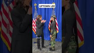 UPTOWN LEE GLORILLA HUG KAMALA HARRIS shorts [upl. by Otto]