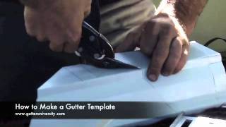 How to Make a Gutter Template [upl. by Rayner]