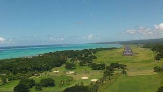 APIA arrival RWY 08 approach [upl. by Anaz]