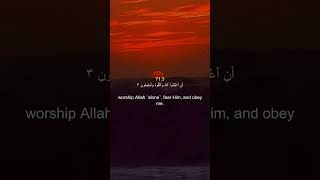 Surah Nuh Haitham al dakhin [upl. by Dweck]