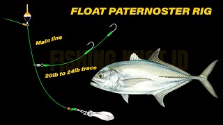 Float paternoster rig  how to tie a paternoster rig YOU MUST KNOW THIS [upl. by Zednanref]