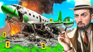 SIMULADOR DE INVESTIGAR ACCIDENTES DE AVION 🧐  Plane Accident [upl. by Dierolf]