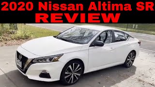 2020 Nissan Altima SR Review [upl. by Bradan]