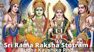 Sri Rama Raksha Stotram Lyrics by Budha Kaushika Rishi [upl. by Iras]