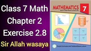 Class 7 Math New Book Chapter 2 Exercise 28  Class 7 Math New Book Unit 2 Exercise 28 [upl. by Ahsenyl62]