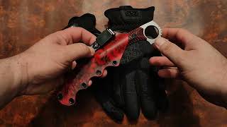 Tactical Karambit Claw  TALON RED [upl. by Airrehs]