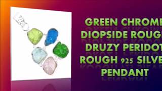 Chrome Diopside Gemstone Healing Properties Benefits Facts Color [upl. by Piers]