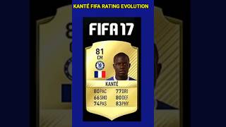 Ngolo Kante FIFA Rating Evolution FIFA 10  FIFA 23 [upl. by Bornie]