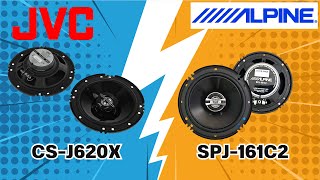 Speaker review  รีวิว Speaker comparison JVC CSJ620X vs Alpine SPJ161C2 [upl. by Rachel]