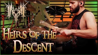 INFERI  Heirs of the Descent  Drum Playthrough [upl. by Ilellan93]