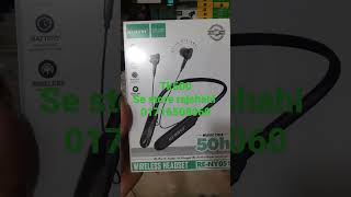 REGRSI WIRELES HEADSET re Ny 051 music time 50h battery wireless enjoy sports  re Ny 051 regrdi [upl. by Lazarus]