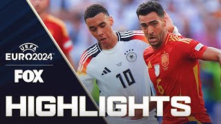 Spain vs Germany Highlights  UEFA Euro 2024  Quarterfinals [upl. by Kassie]