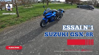 Essai N°1  Suzuki GSX8R [upl. by Obrien442]