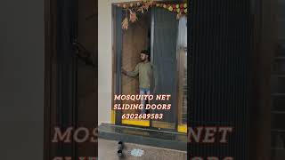 Mosquito net sliding doors  Pleated net sliding doors  Hyderabad Bangalore and Chennai  shorts [upl. by Aluor]