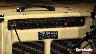 Rivera Sedona Lite Acousticelectric Hybrid Guitar Amplifier Demo  Sweetwater Sound [upl. by Anaet969]