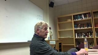 Carl Raschke Seminar on Jacques Derridas SPECTERS OF MARX Part 1 [upl. by Yzmar804]