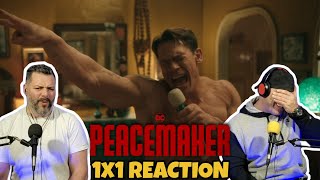 Incredibly AWESOME John Cena crushes it Peacemaker season 1 episode 1 reaction [upl. by Shargel598]