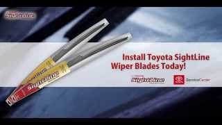 Genuine Toyota Sightline Wiper Blades [upl. by Aleydis]