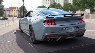 2024 Ford Mustang GT 50 Revs at Detroit Concours [upl. by Feirahs676]