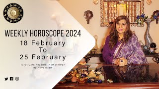 Weekly Horoscope 2024  18 February to 25 February  Ye Hafta Kaisa rahe ga [upl. by Nicolle]