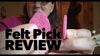 Product Review BOLOPICK Felt Pick on Seagull Merlin [upl. by Rugen]