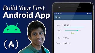 Android App Development Tutorial for Beginners  Your First App [upl. by Esilahs401]