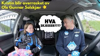 Ole Gunnar Solskjær har en overraskelse til Kristin [upl. by Gianina]