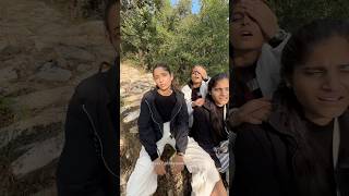 First time trek with sisters 😍  Haalat kharaab 🫠  shorts minivlog vlog brothersister [upl. by Anderer]