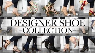 MY DESIGNER SHOE COLLECTION  Valentino Gianvito Rossi Chanel Dior Louboutin and more [upl. by Zachery]