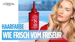 Haare wie frisch vom Friseur mit dem Color Glanz Wonder Water von L’Oréal Paris [upl. by Tnayrb352]