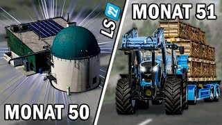 Mit 0€ zur MEGAFARM im LS22 25 🚜 Unser Hof bekommt eine BIOGASANLAGE [upl. by Philo]