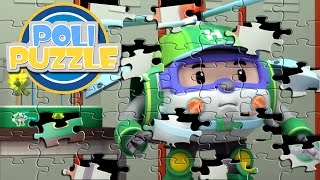 POLI PUZZLE Series 10JinHelly  Robocar Poli Special [upl. by Marsh]