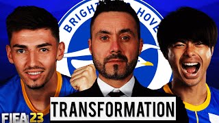 FIFA 23  Brighton  Two Season Transformation [upl. by Erle]