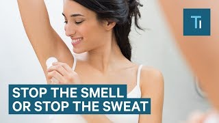 Difference Between Antiperspirant and Deodorant [upl. by Sexela]