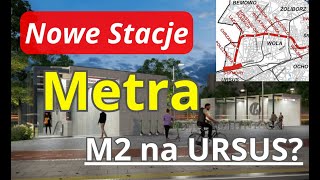 Trzy Nowe Stacje METRA na Bemowie Drążenie Tuneli Metra w Warszawie  Linia M2 Dotrze na URSUS [upl. by Angus435]