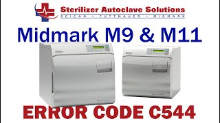 Midmark New Style M9 M11 Error Code C544 [upl. by Aelyak]