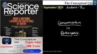 SR10 Science Reporter for UPSC Prelims 2024 September 2023 Consumerism in Outer Space Debris [upl. by Belita545]