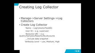 TIBCO Jaspersoft JasperReports Server Log Collector Explained [upl. by Penelope]