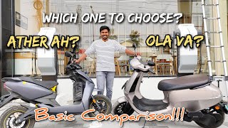 Ather450X Vs Bajaj Chetak Vs Ola S1Pro Vs TVS iQubeS  Escooters Hindi Comparison  What Car India [upl. by Rehpatsirhc]