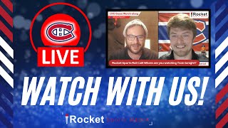 Watch Habs Games LIVE With Us Montreal Canadiens Watch Along Party  Interactive NHL Livestream [upl. by Greenwald]