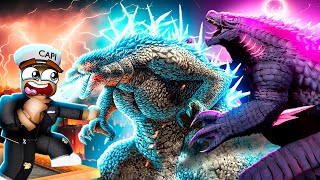 GODZILLA MINUS ONE vs EVOLOVED GODZILLA in ROBLOX [upl. by Idas]