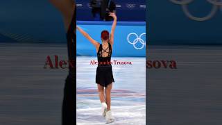 Olympic silver medalistfigureskating alexandratrusova olympicgames olympics iceskating [upl. by Hun179]