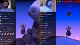 Reckful Races Forsen in Getting Over It w POV [upl. by Cid939]