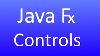 JavaFX 49  Controls German [upl. by Sallyanne]